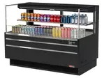 Turbo Air , TOM-60L-UFD-W(B)-2S-N, Open Display Case