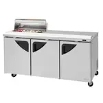 Turbo Air , TST-72SD-08S-N-CL, Refrigerated Counter, Sandwich / Salad Unit