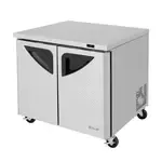 Turbo Air TUF-36SD-N, Freezer, Undercounter, Reach-In