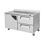 Turbo Air TWR-60SD-D2-N, Refrigerated Counter, Work Top