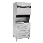 Wells 5M-WV2HGRW1_208/240V_1PH, Range, Ventless, Electric