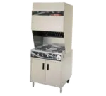 Wells WV-4HF, Range, Ventless, Electric