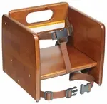 Winco CHB-704, Booster Seat, Wood