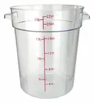 Winco , PCRC-22, Round Food Storage Containers