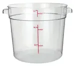 Winco , PCRC-6, Round Food Storage Containers