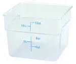 Winco , PCSC-12C, Square Food Storage Containers
