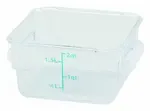 Winco , PCSC-2C, Square Food Storage Containers