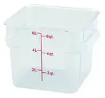 Winco , PCSC-6C, Square Food Storage Containers