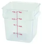 Winco , PCSC-8C, Square Food Storage Containers