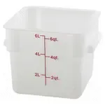 Winco , PESC-6, Square Food Storage Containers