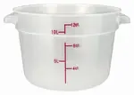 Winco , PTRC-12, Round Food Storage Containers