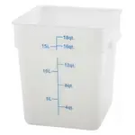 Winco , PTSC-18, Square Food Storage Containers