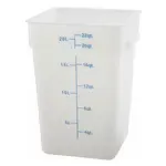 Winco , PTSC-22, Square Food Storage Containers