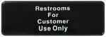 Winco SGN-317, Sign, Compliance